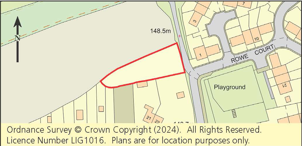 Lot: 38 - FREEHOLD LAND WITH PRE-APPLICATION ADVICE -